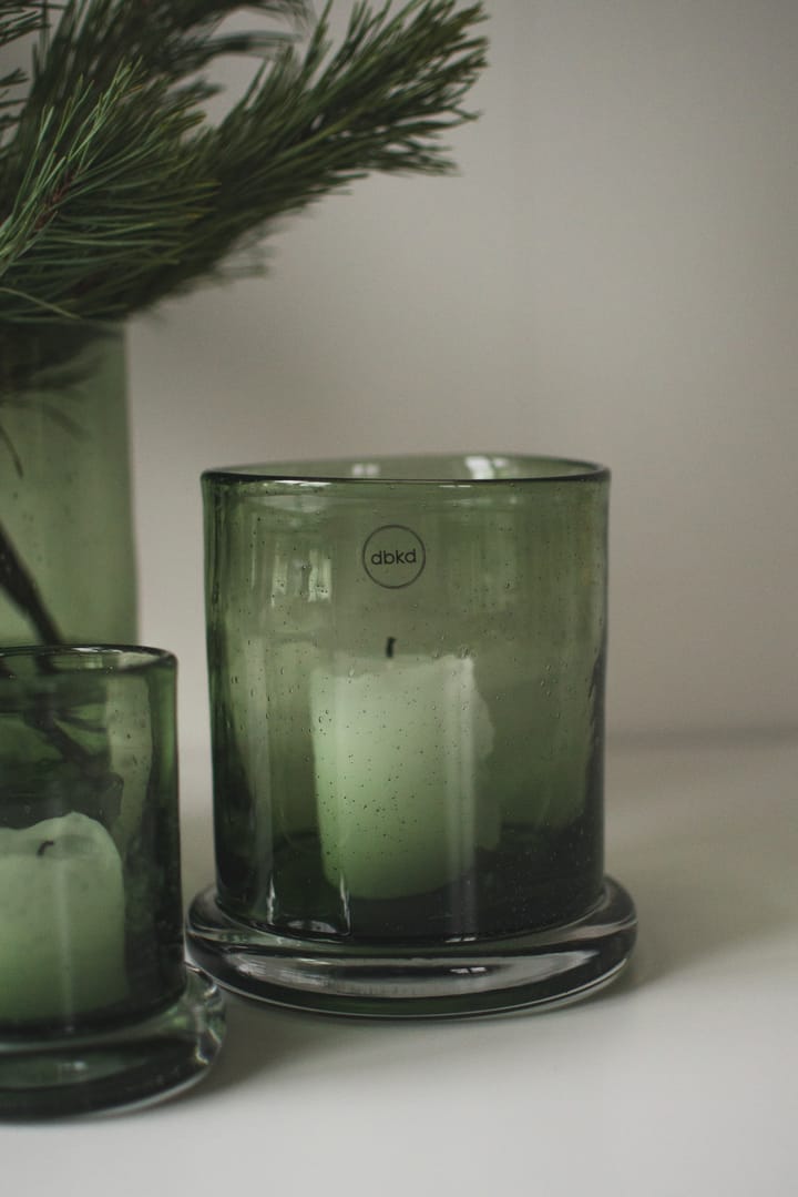 Bubble porta-velas Ø14 cm, Verde DBKD