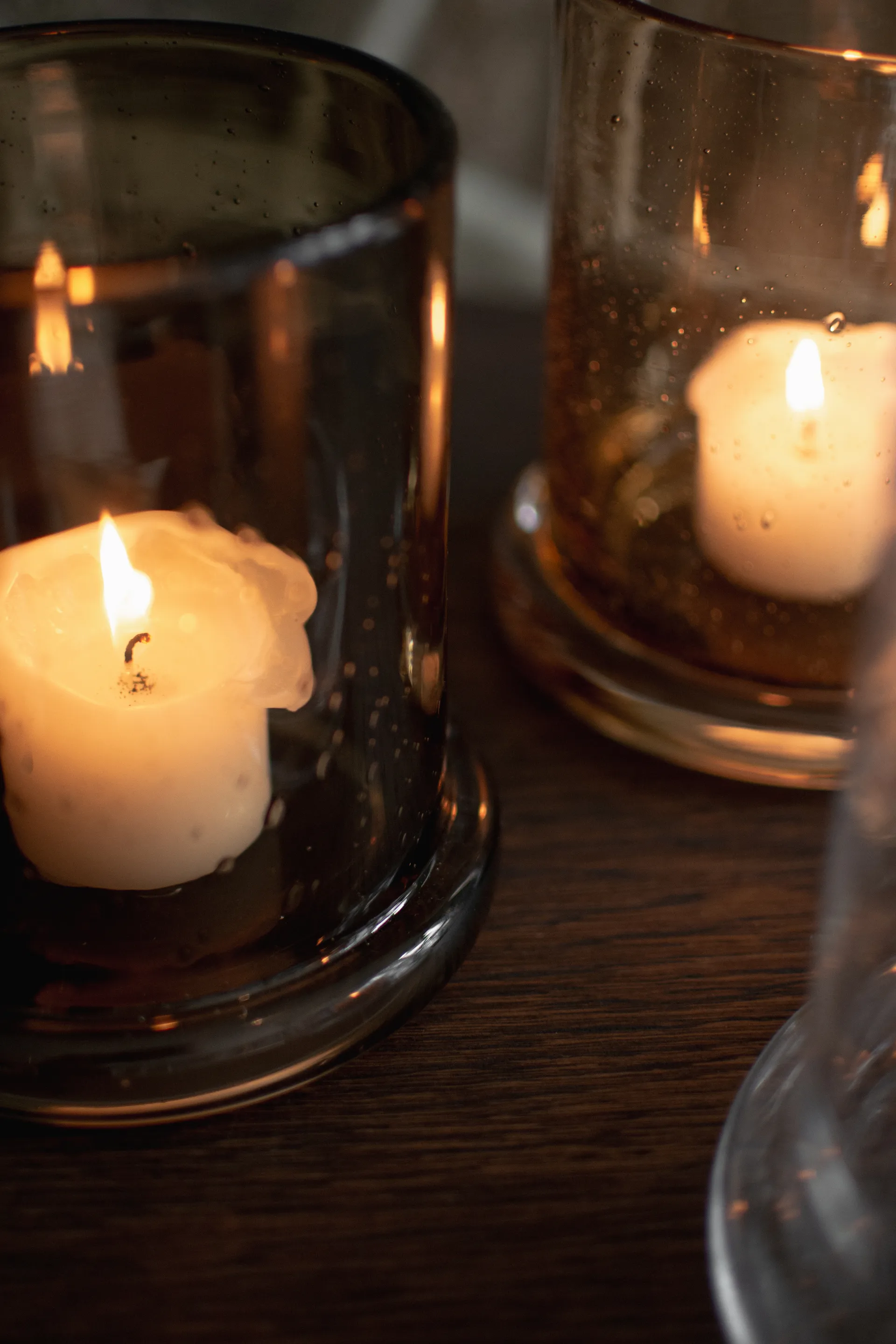 Bubble porta-velas Ø20 cm, Brown DBKD