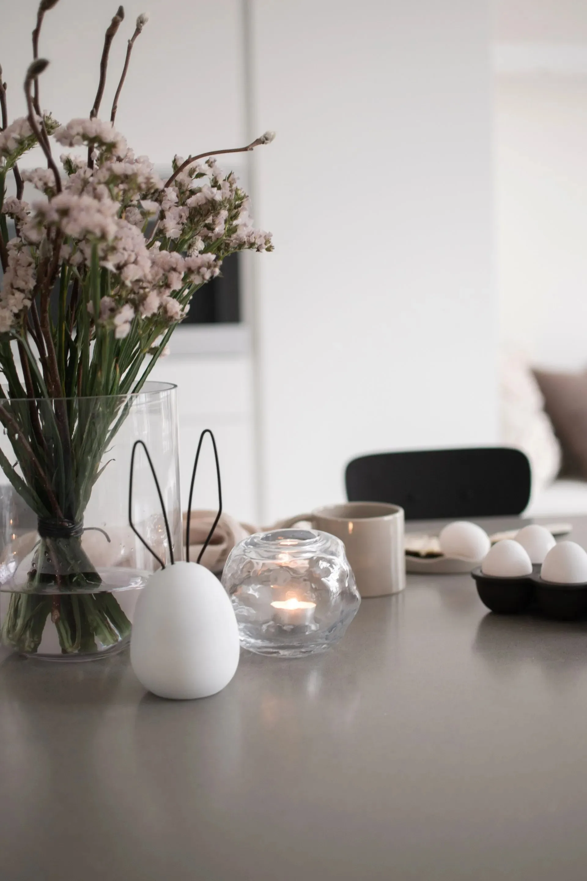 Bunch mini porta-vela Ø12 cm, Transparente DBKD