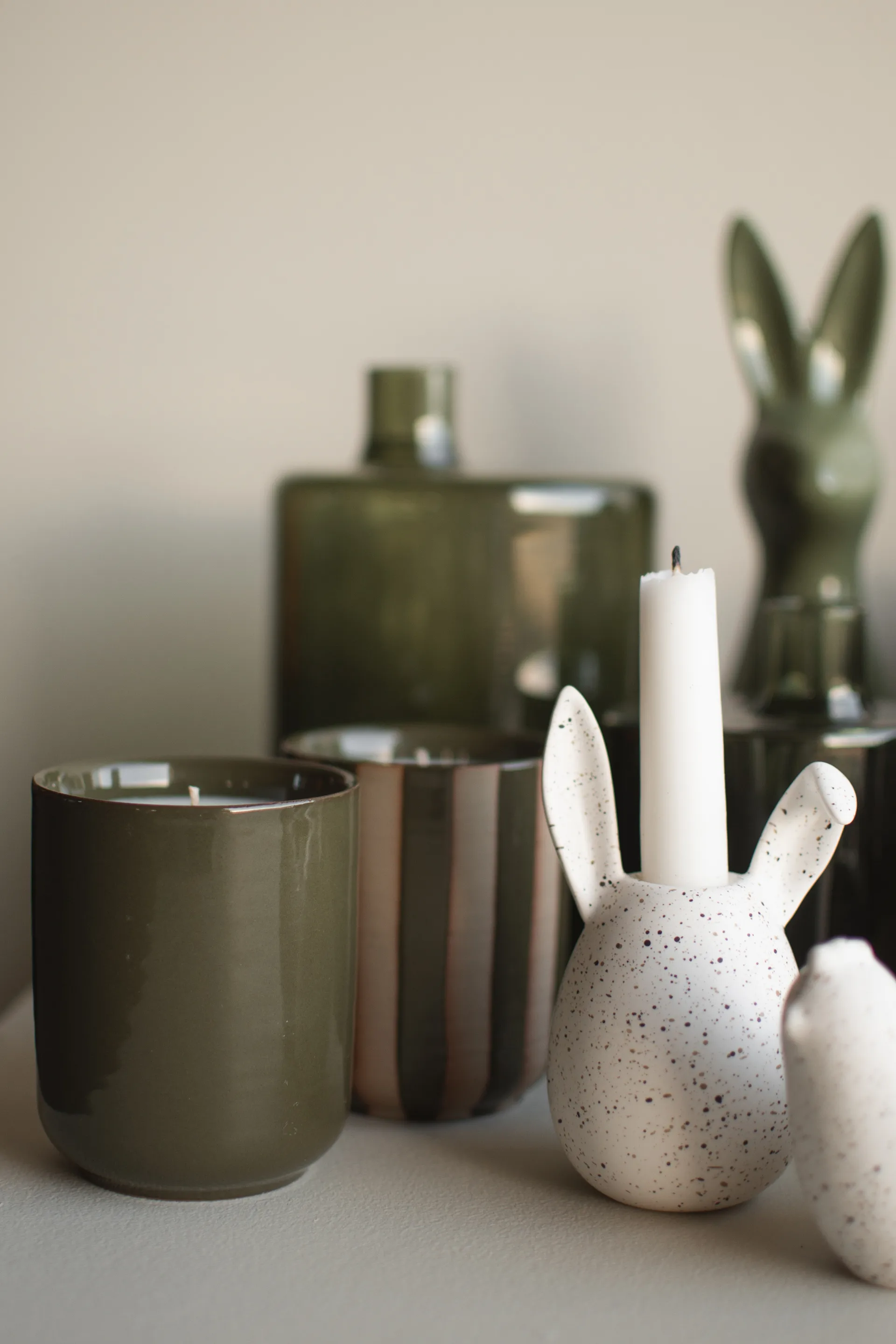 Burn vela perfumada 60 h, Shiny green DBKD