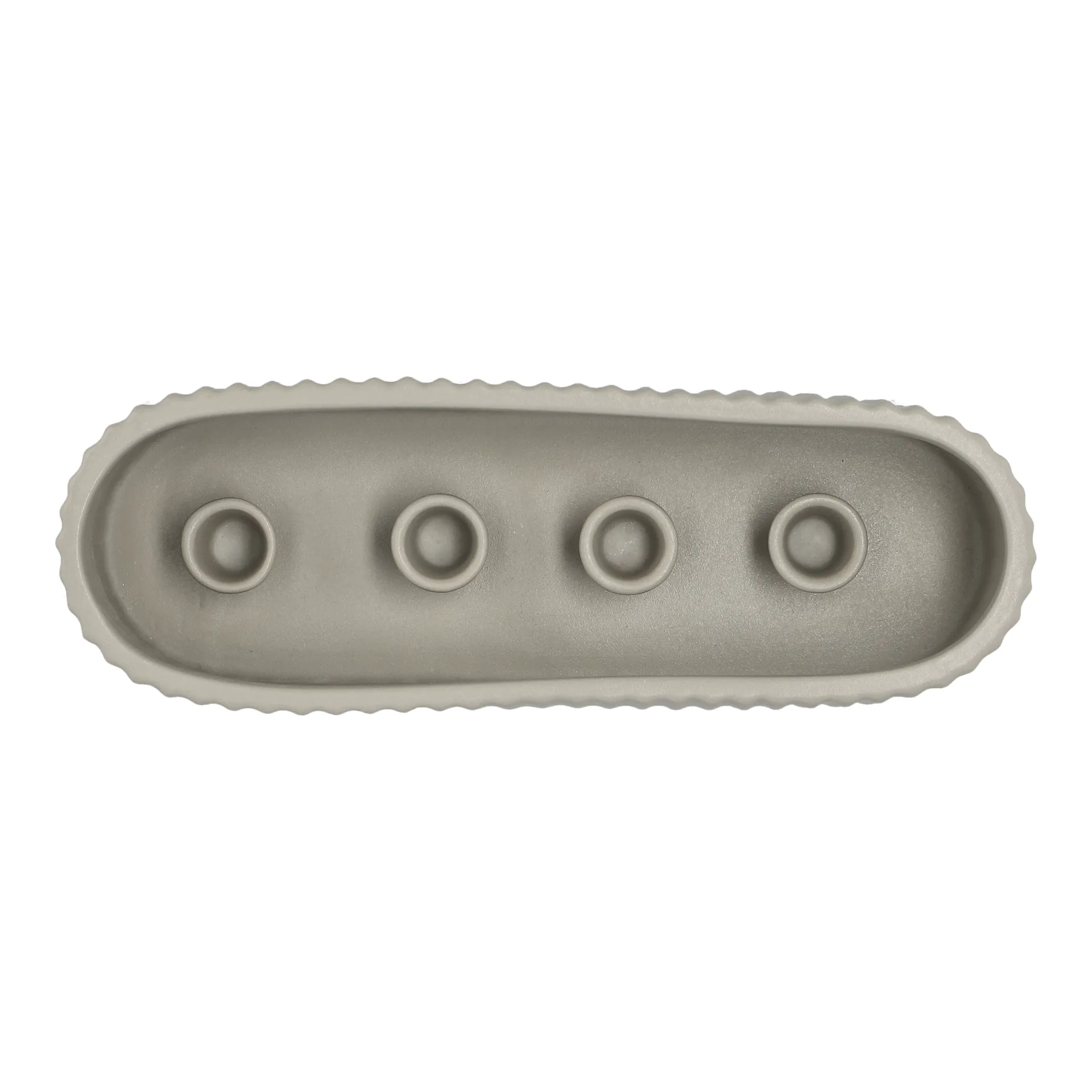 Castiçal Advento 30 cm Stripe, Sandy mole DBKD