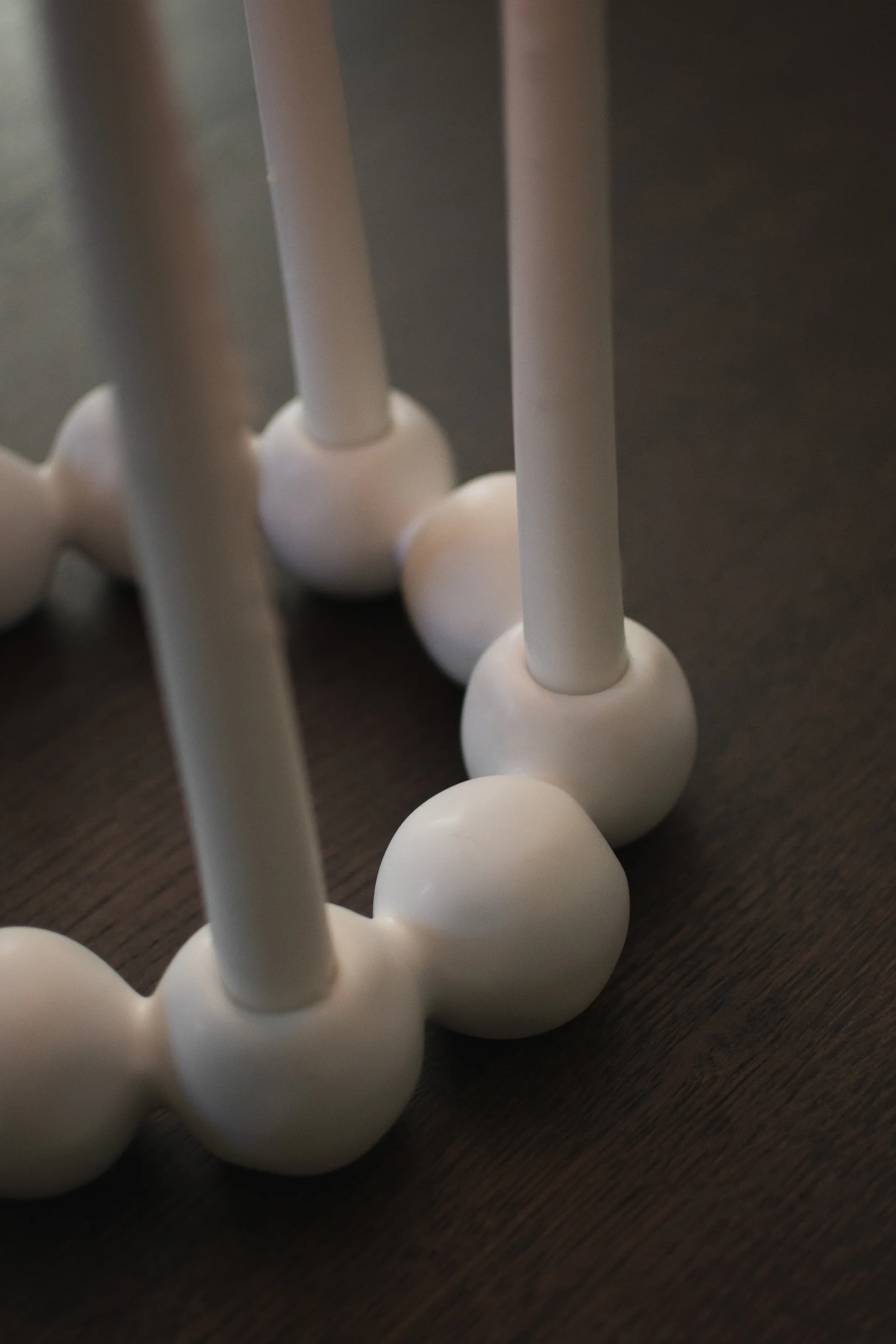 Castiçal Bright Ø27 cm, White DBKD