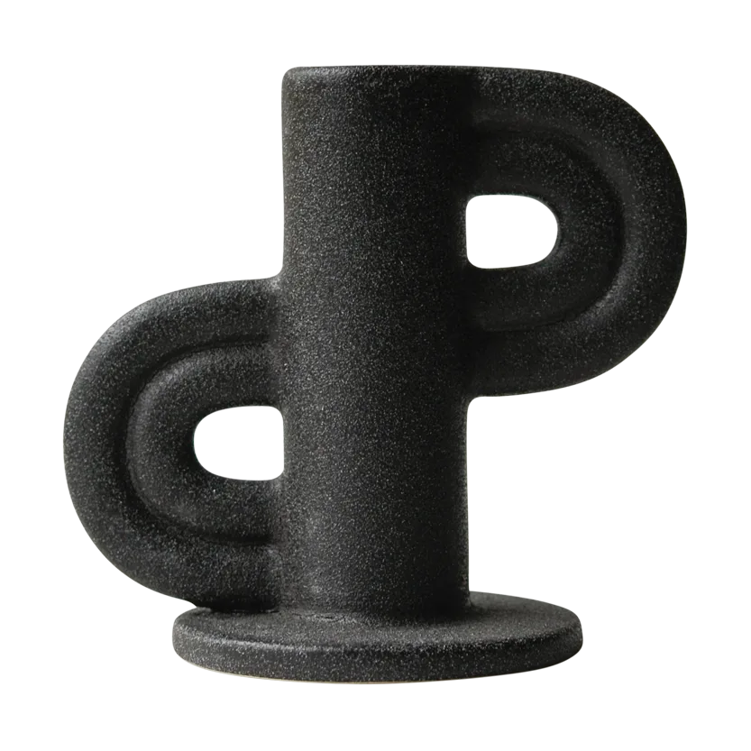 Castiçal Swirl Slide, Black DBKD
