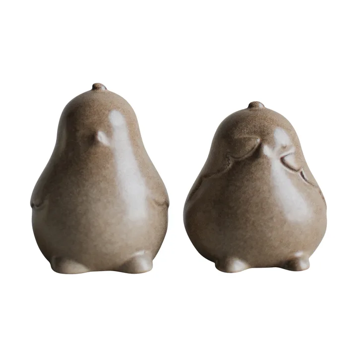 Chubby chicken decoração de Páscoa 2-pack - Bege - DBKD
