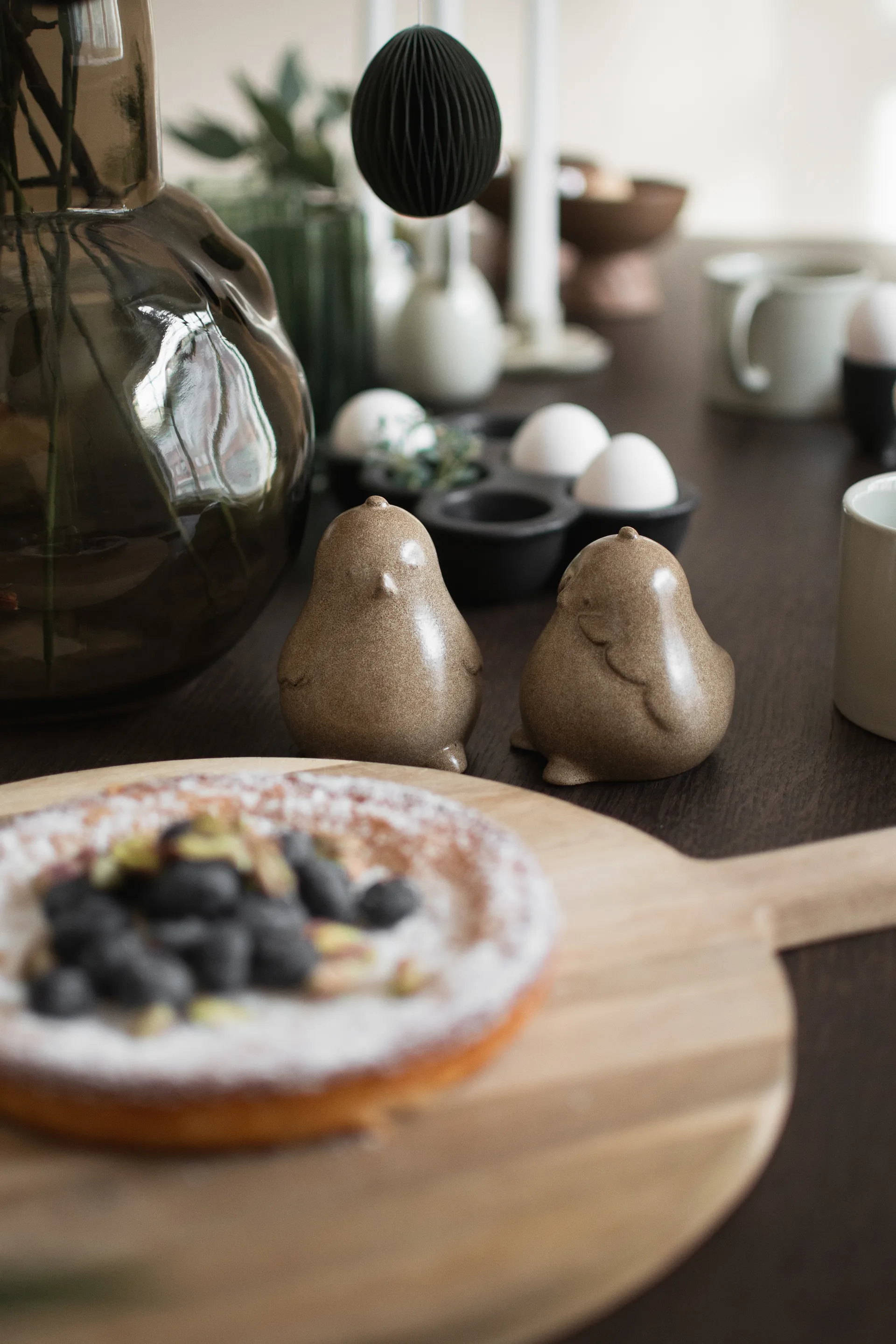 Chubby chicken decoração de Páscoa 2-pack, Bege DBKD