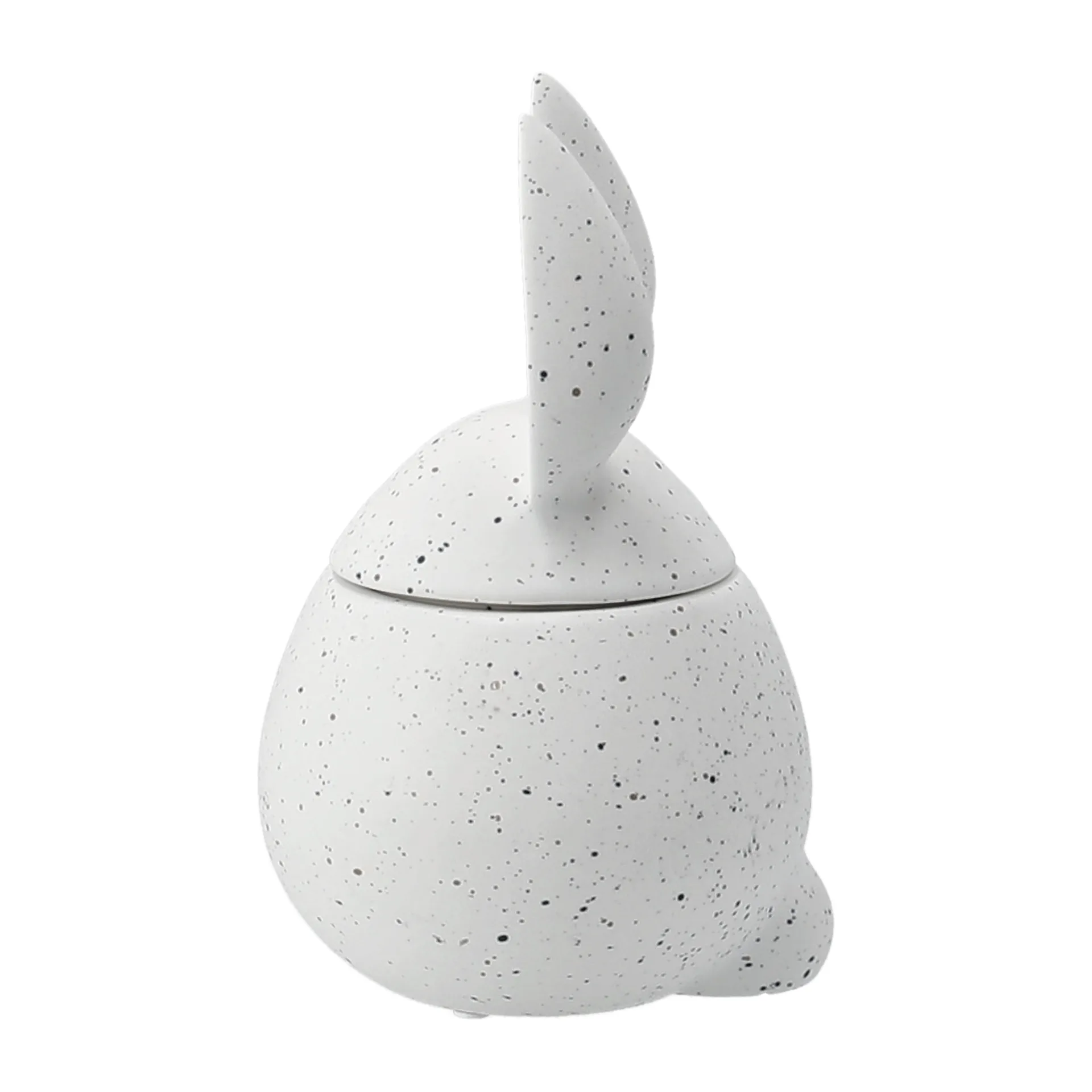 DBKD Eating rabbit tigela pequena, White dot DBKD