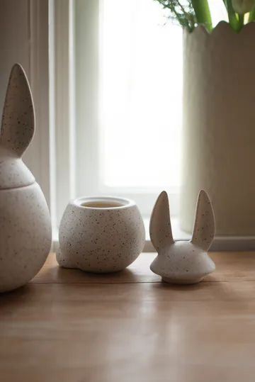 DBKD Eating rabbit tigela pequena - White dot - DBKD