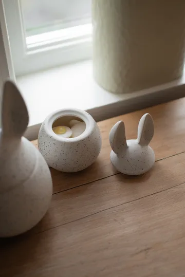 DBKD Eating rabbit tigela pequena - White dot - DBKD