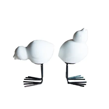 DBKD Swedish Birds decoração de Páscoa 2 unidades - White - DBKD