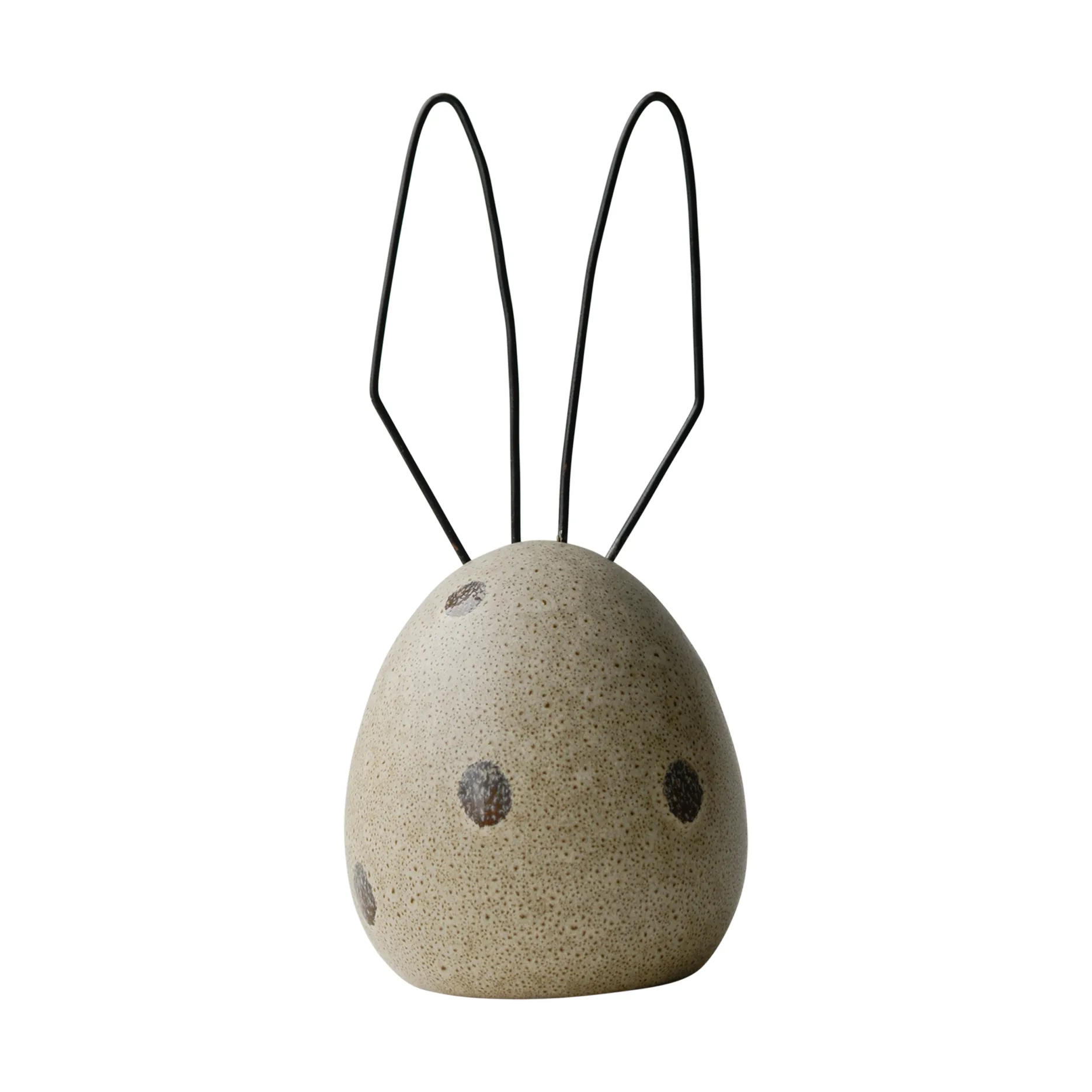 Decoração de Páscoa Hare H18 cm, Beige dot DBKD