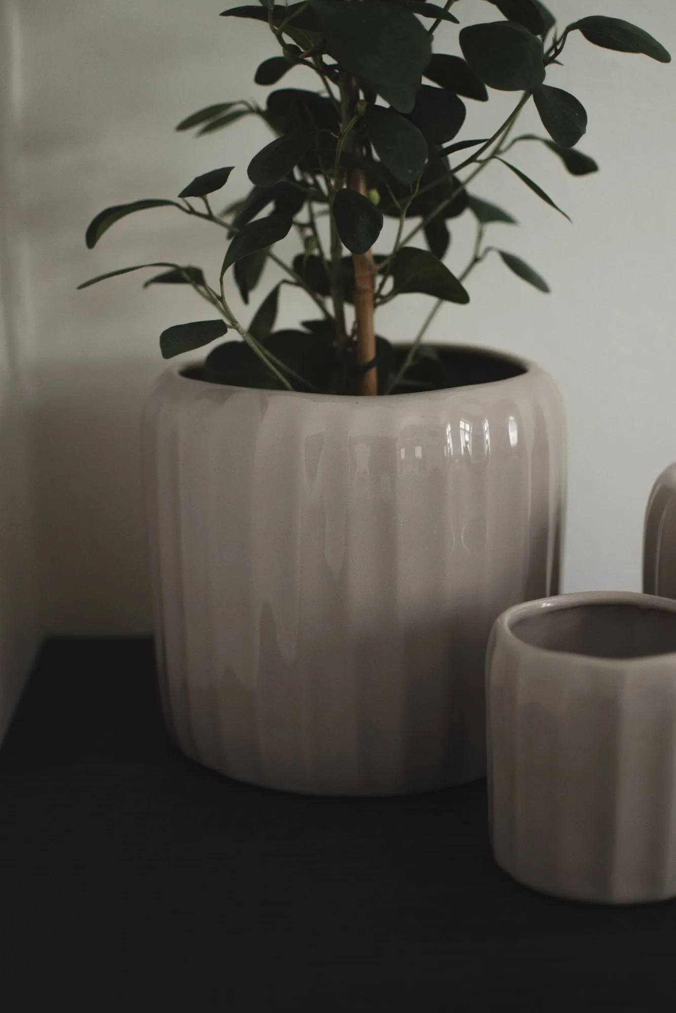 Ease vaso, Shiny mole, Ø20x18 cm DBKD