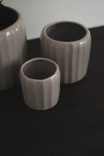 Ease vaso - Tope brilhante, Ø10x10 cm - DBKD
