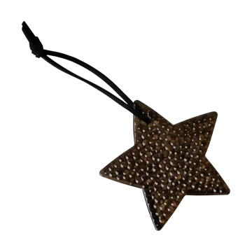 Enfeite Airy Hanging Star - Brown - DBKD
