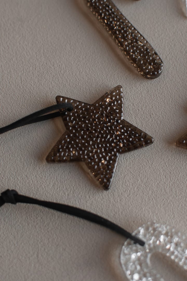 Enfeite Airy Hanging Star, Brown DBKD