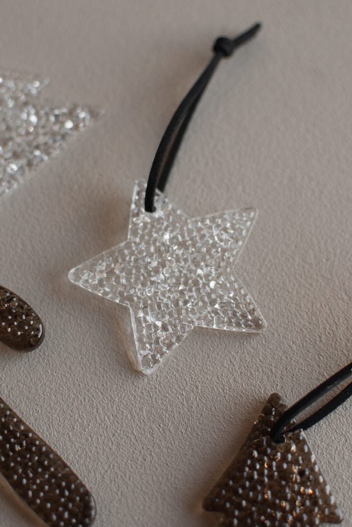 Enfeite Airy Hanging Star, Clear DBKD