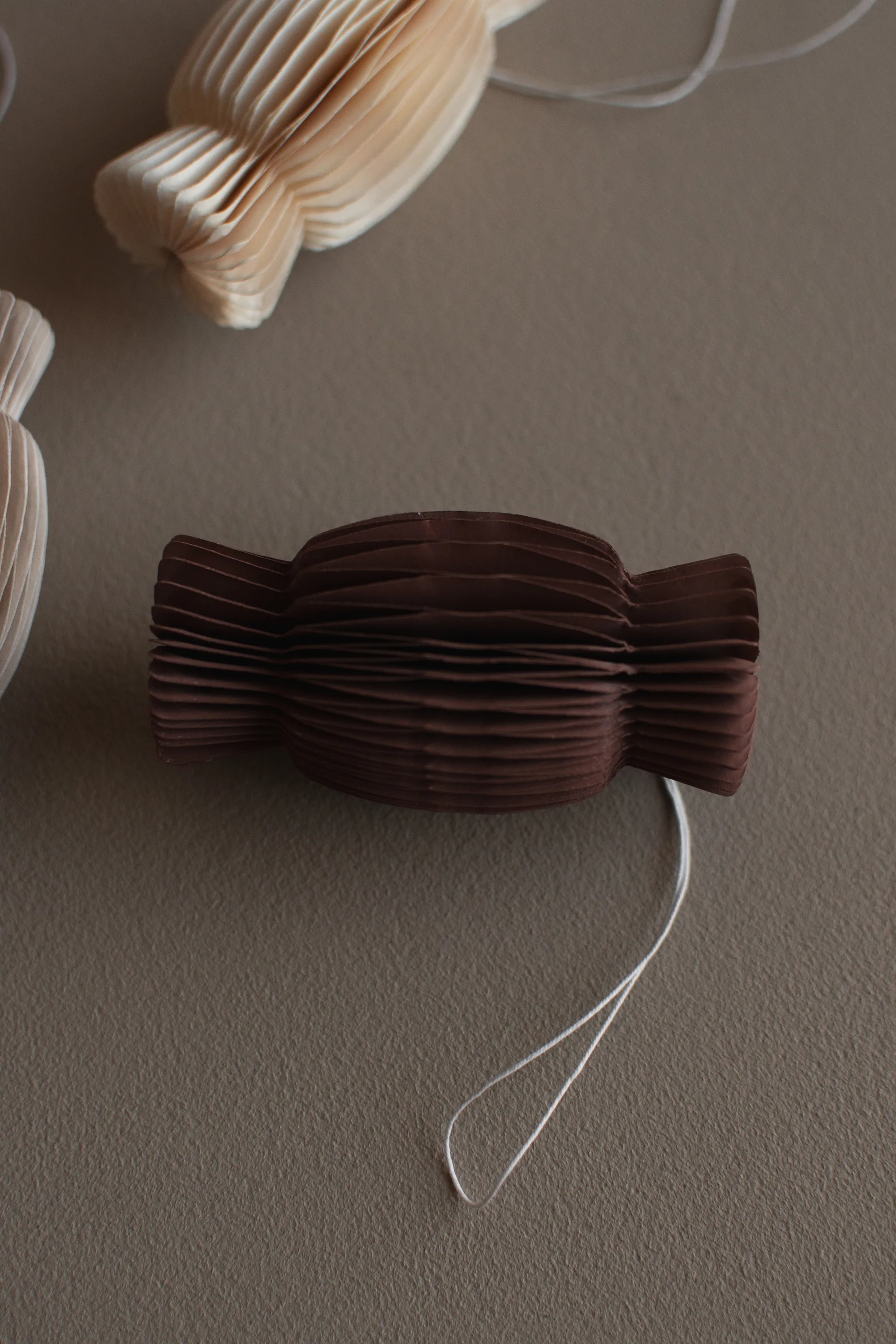 Enfeite de Natal Paper Candy, Dark red DBKD