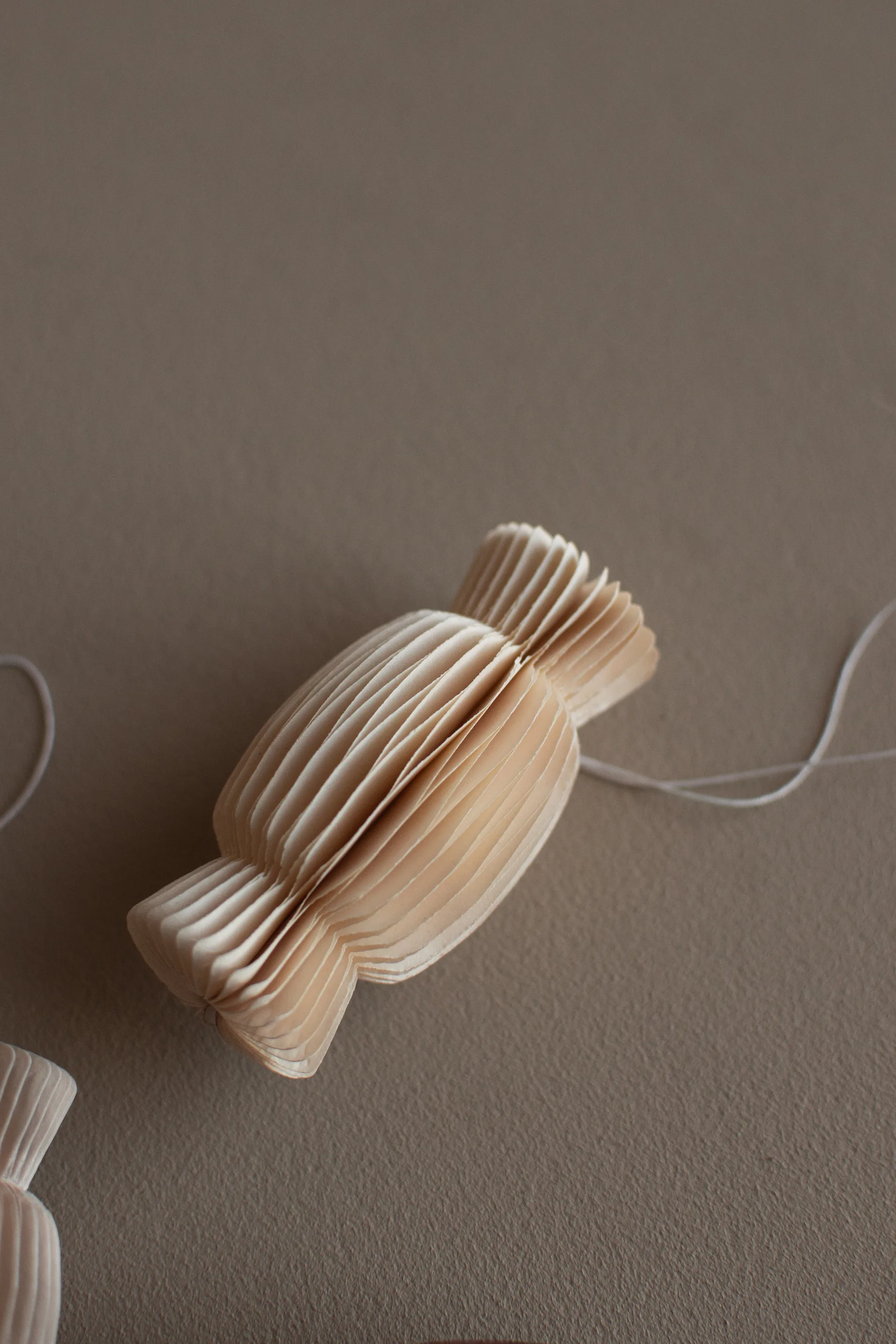 Enfeite de Natal Paper Candy, White DBKD