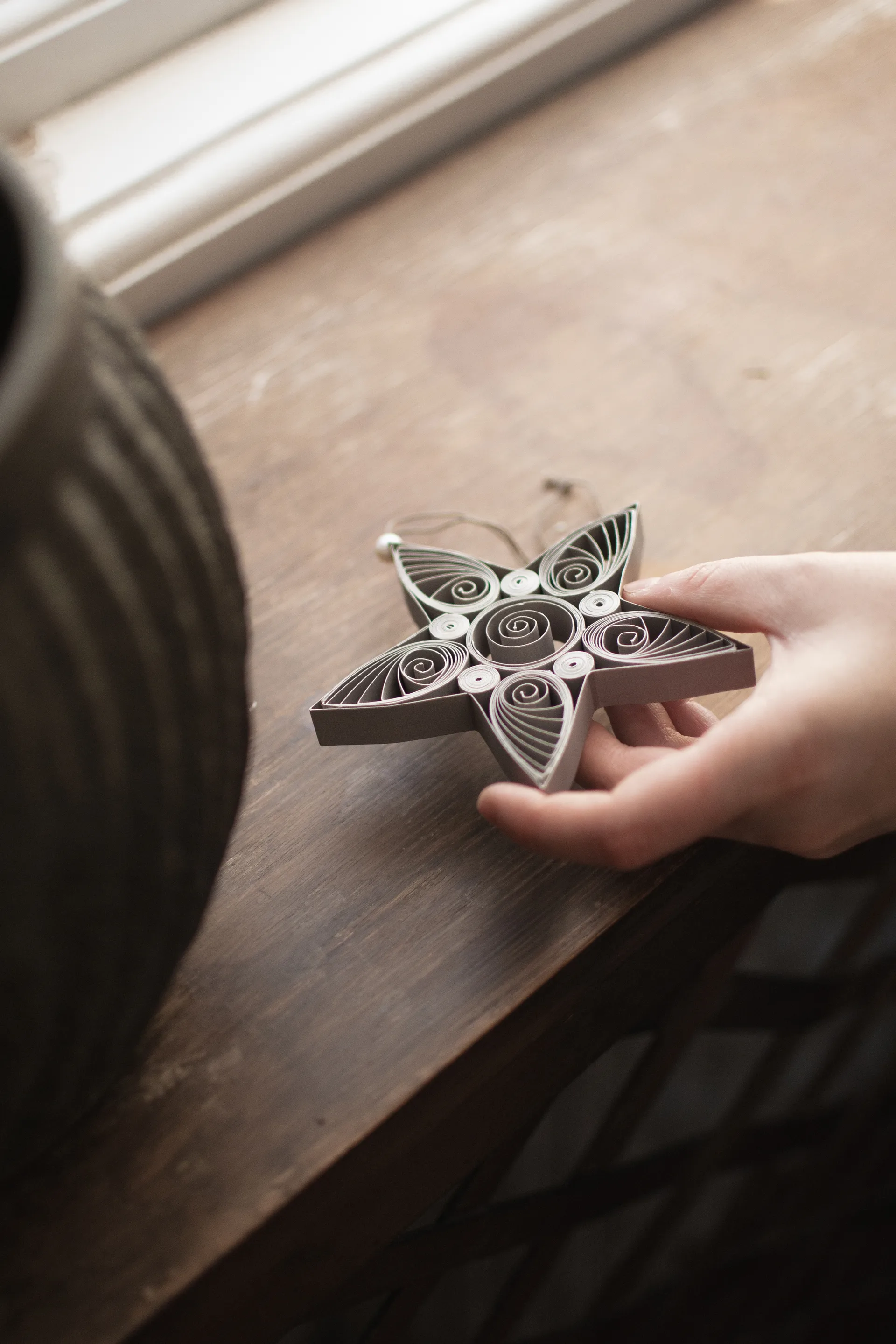 Enfeite de Natal Paper Star 13 cm, Mole DBKD