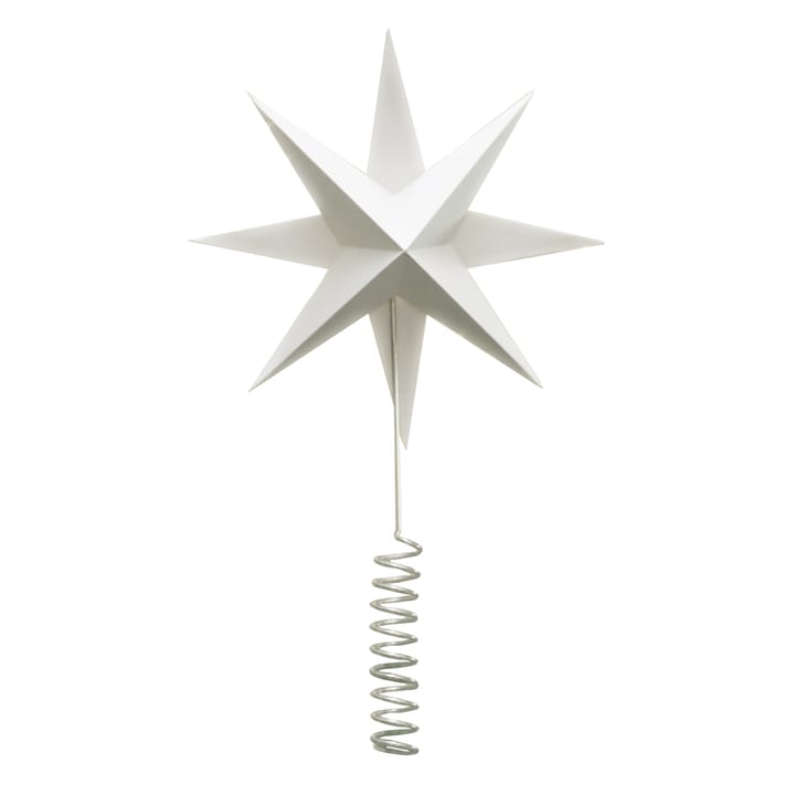 Estrela do topo da árvore de Natal, Branco DBKD