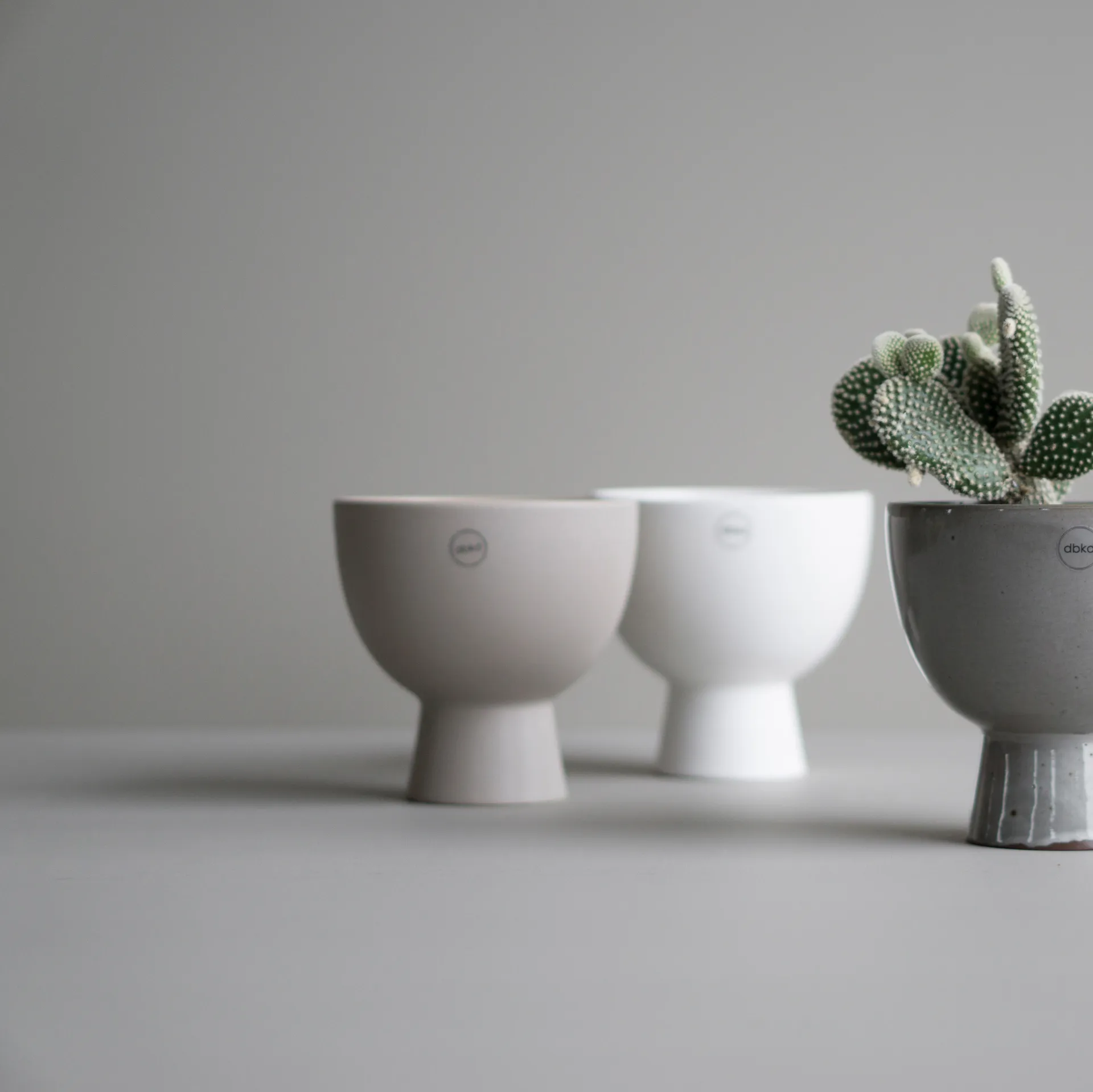 Figure vaso de plantas Ø15 cm, branco DBKD