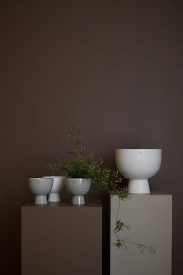 Figure vaso de plantas grande Ø30 cm - Branco - DBKD