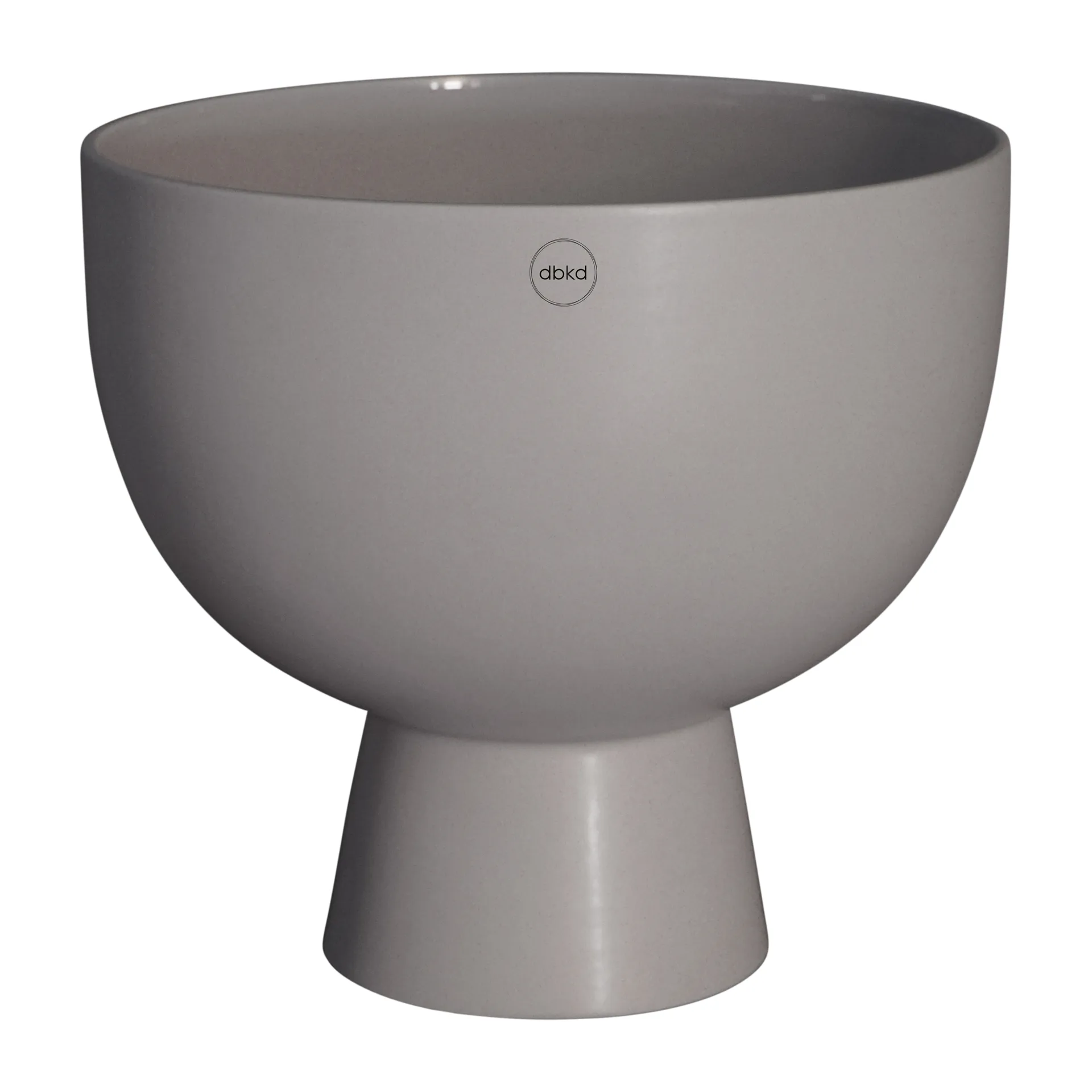 Figure vaso de plantas grande Ø30 cm, Taupe DBKD