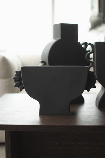 Flat vaso 16 cm - Preto - DBKD