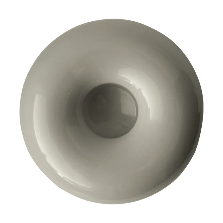 Float castiçal de vela - Creme brilhante - DBKD