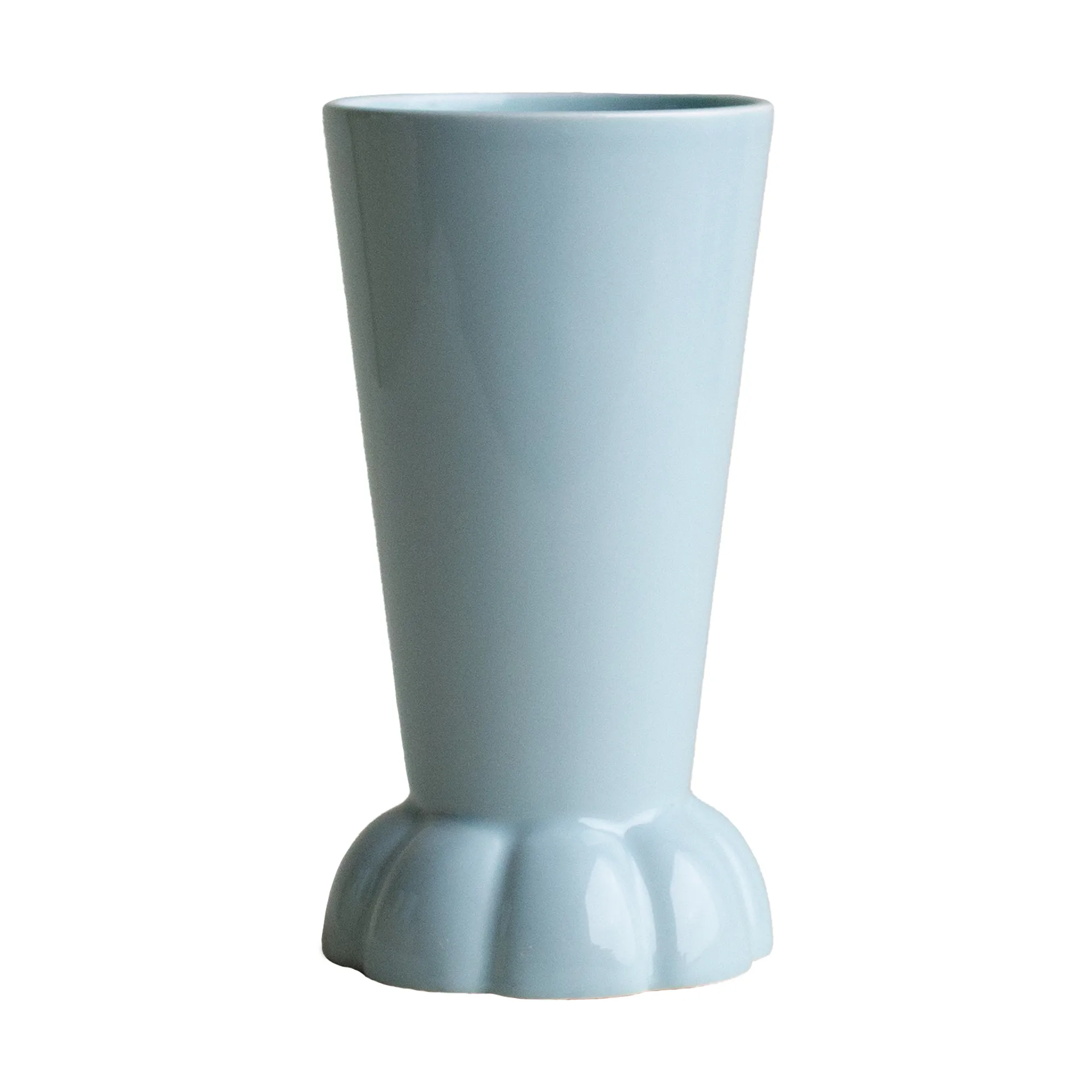 Flora vaso 22 cm, Azul claro DBKD