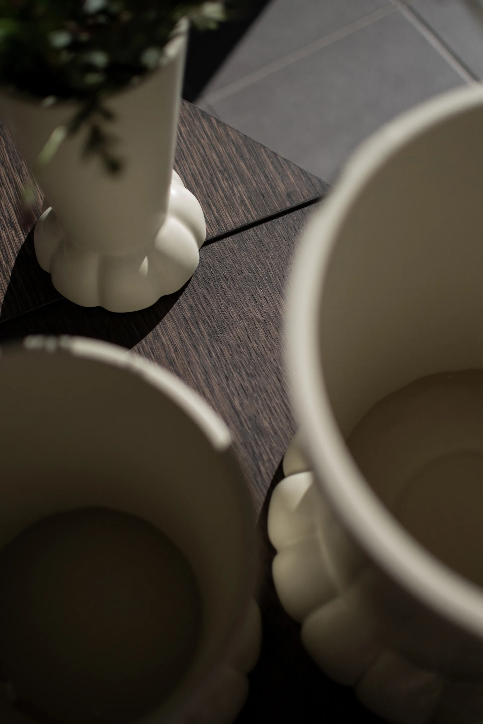 Flora vaso Ø25 cm, Creme DBKD