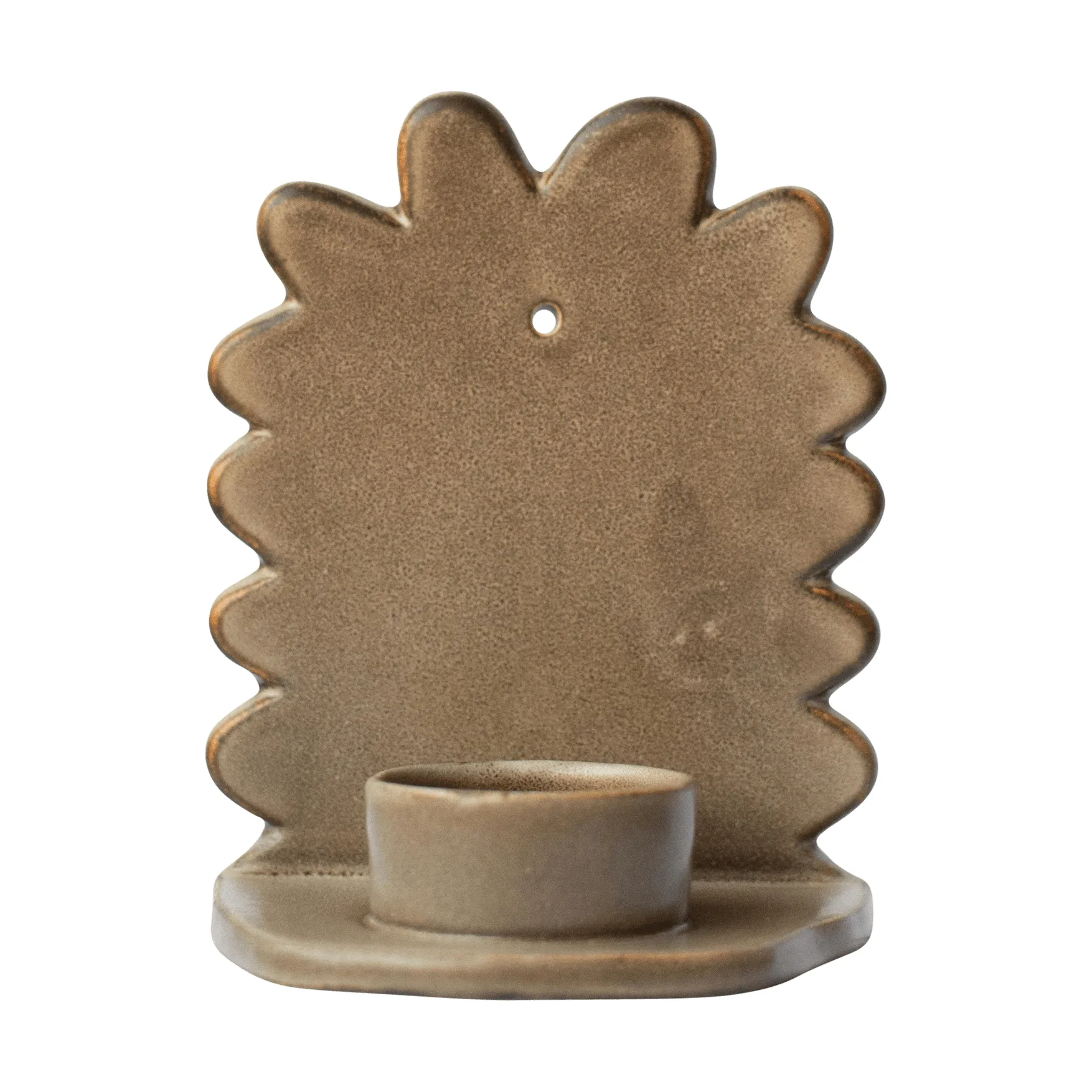 Flowery apliques de parede, Beige DBKD