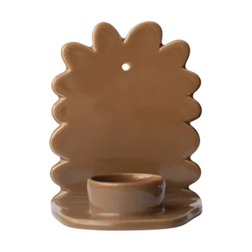 Flowery apliques de parede - Brilhante nougat - DBKD