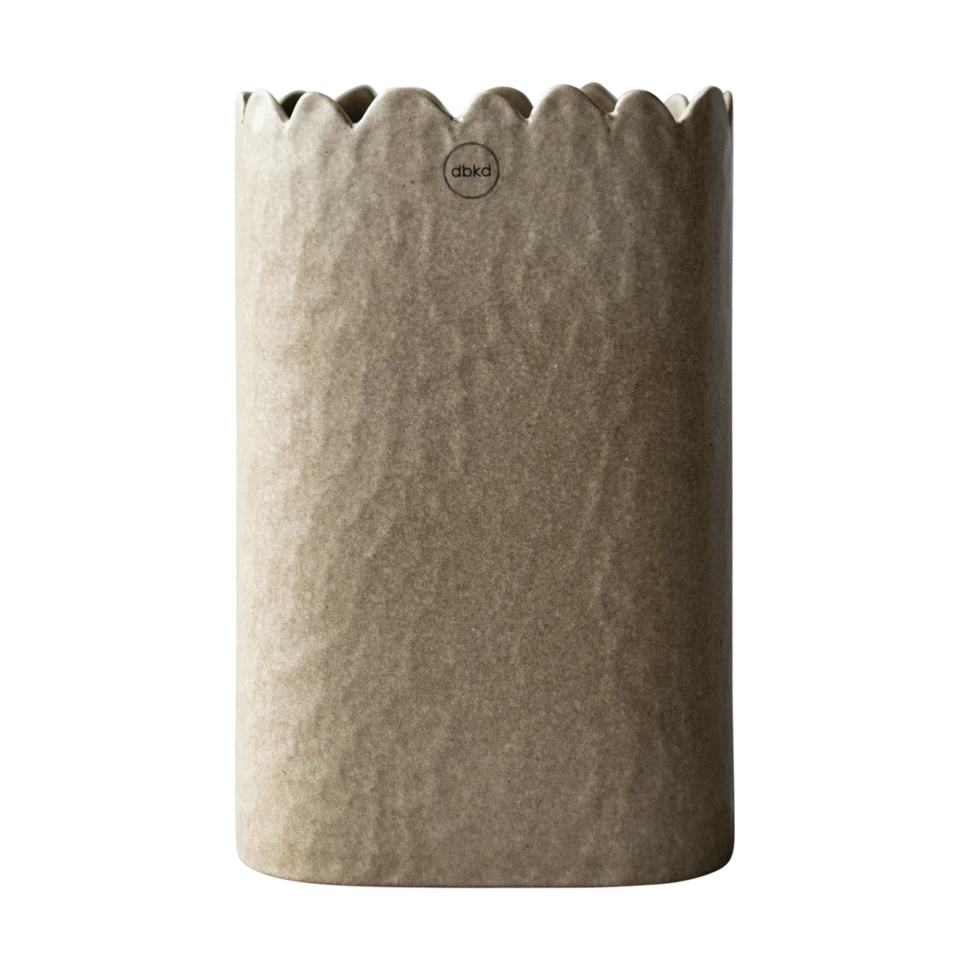 Flowery vaso 20 cm, Beige DBKD