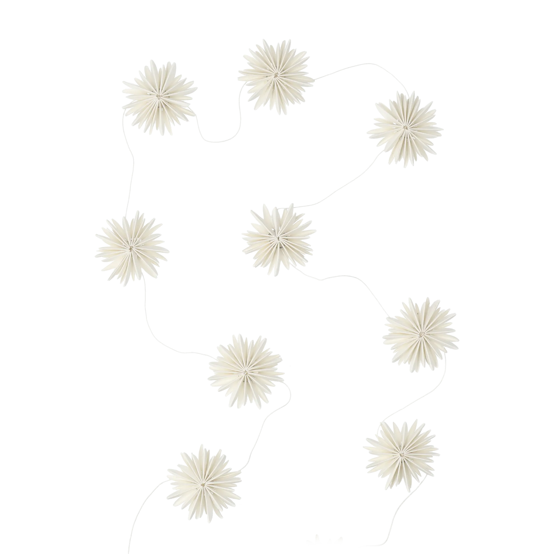 Garland guirlanda de flocos, Branco DBKD