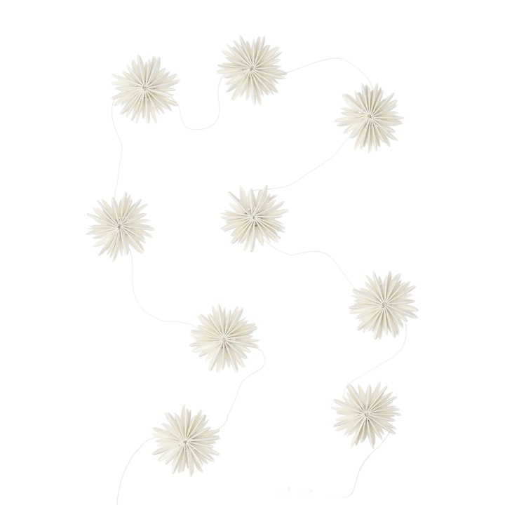 Garland guirlanda de flocos, Branco DBKD