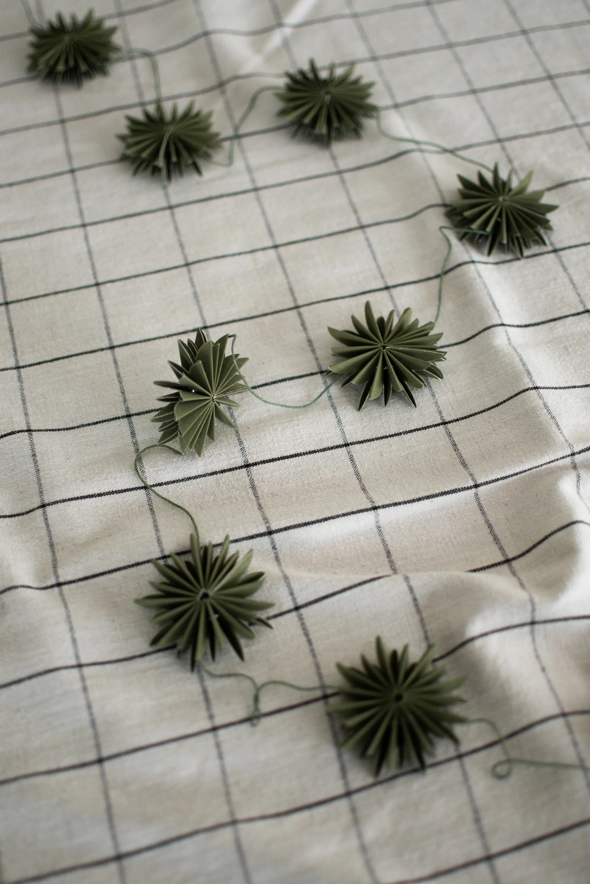 Garland guirlanda de flocos, Verde DBKD