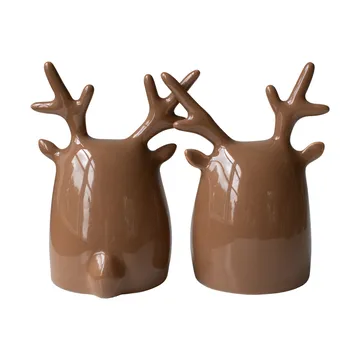 Gêmeos veados 2 peças - Torrão brilhante - DBKD