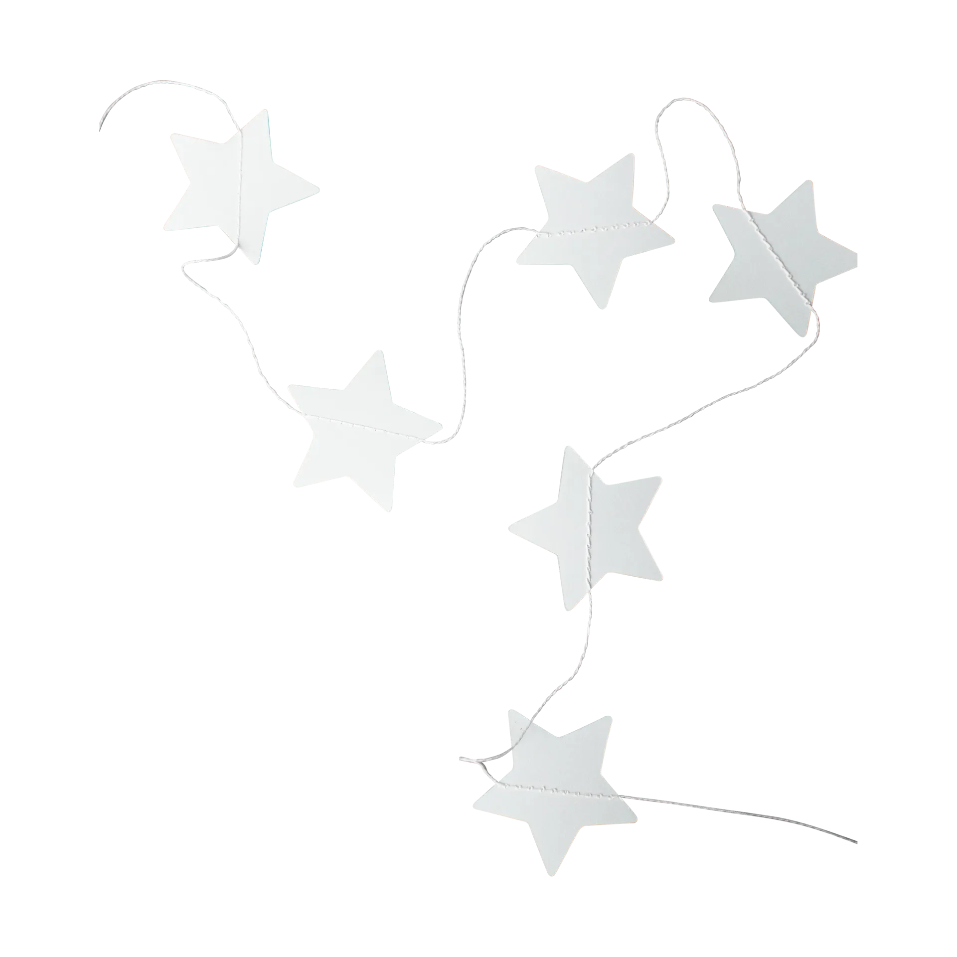 Grinalda Garland estrelas, White DBKD