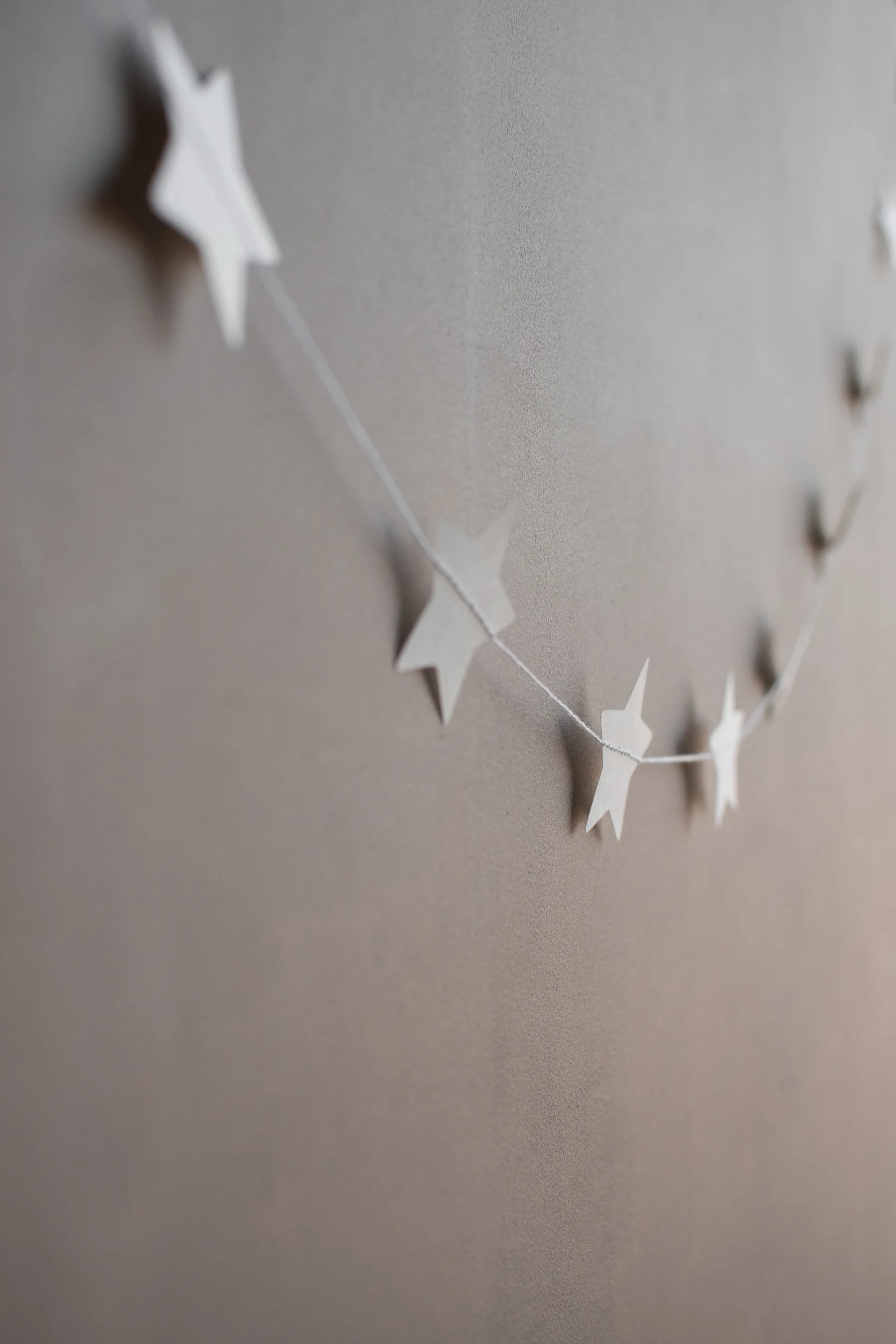 Grinalda Garland estrelas, White DBKD