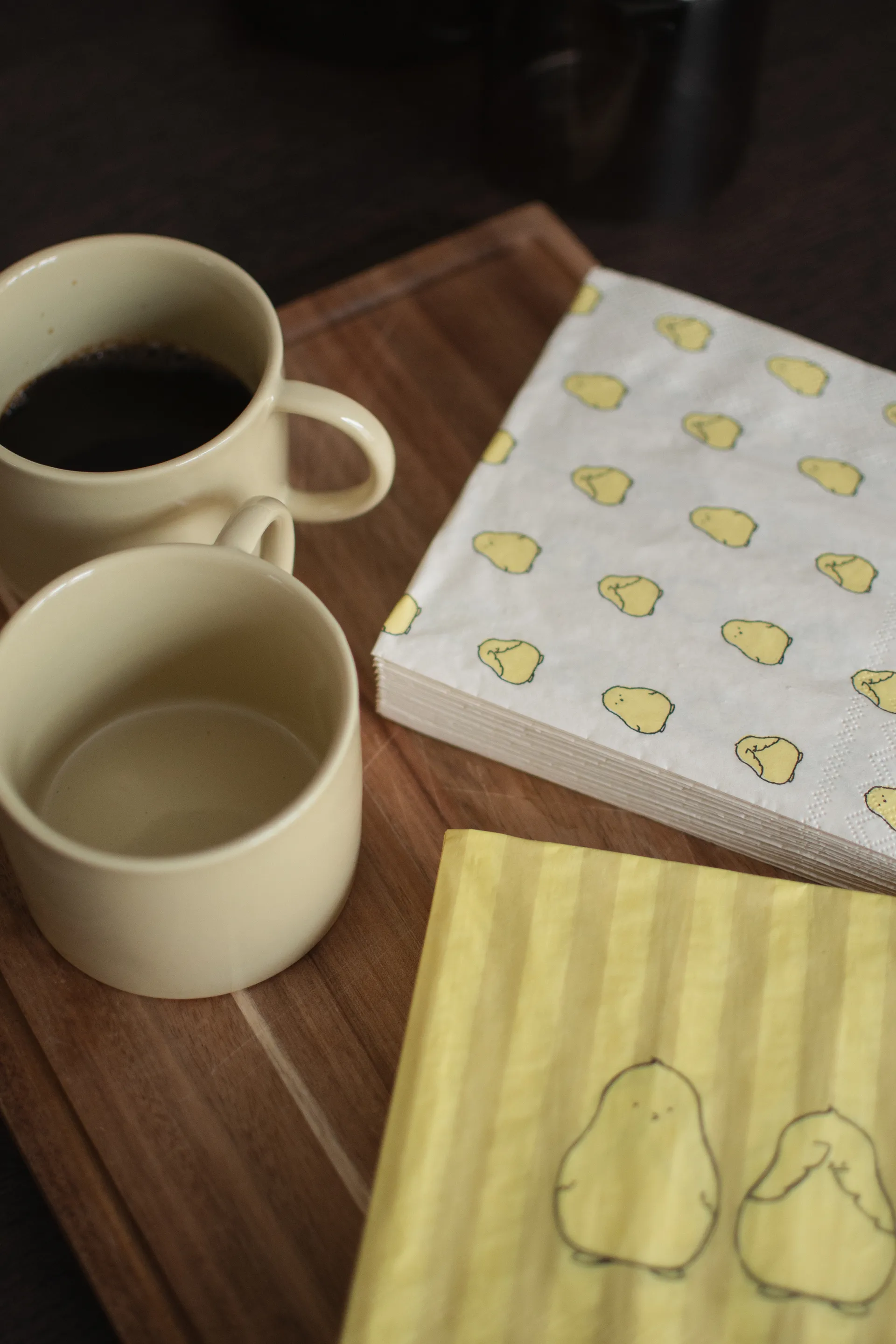 Guardanapo de papel Chubby chicken, pacote com 20 unidades, Amarelo, 33x33 cm DBKD