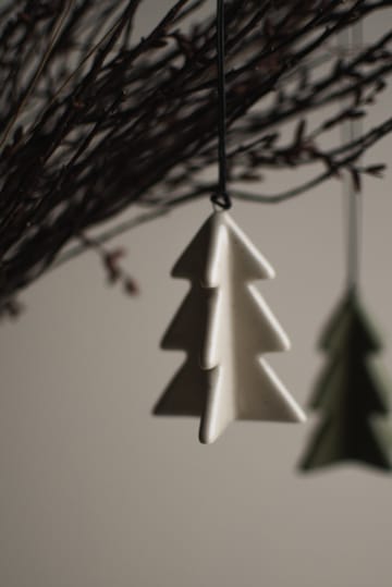 Hanging árvore de inverno 7 cm - Baunilha - DBKD