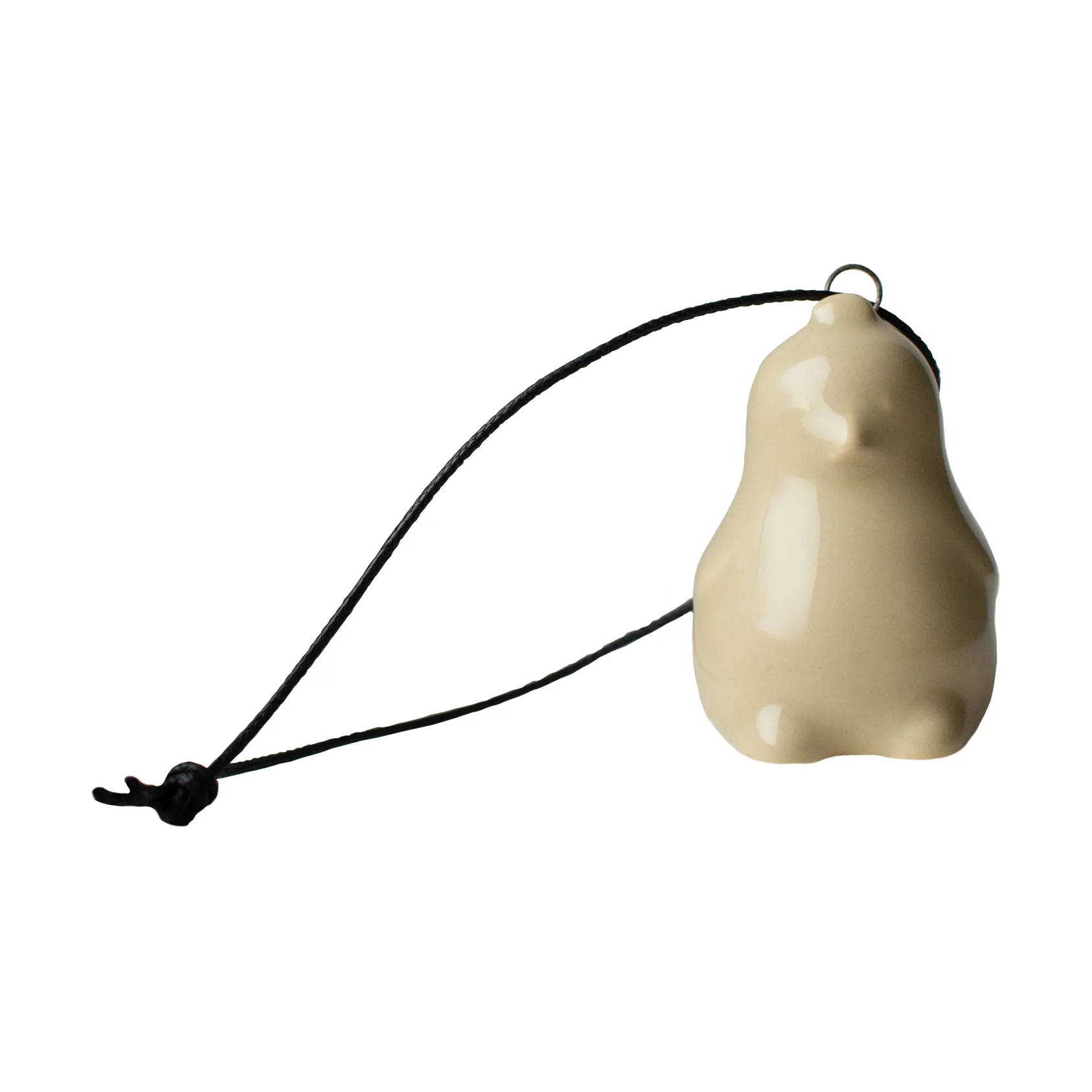 Hanging Chubby chicken pendente decorativo, Amarelo brilhante DBKD