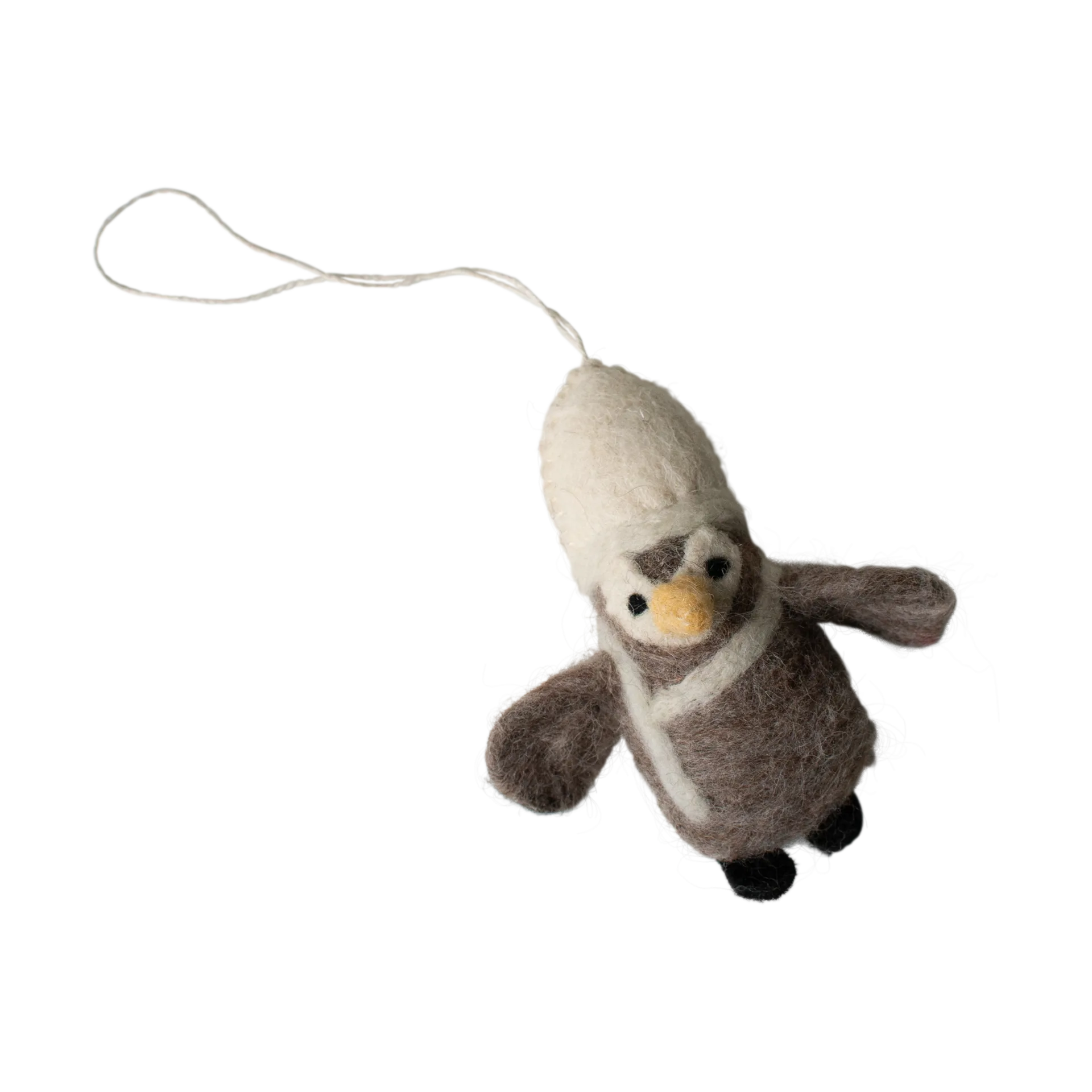 Hanging pendente decorativo em forma de pinguim, Bege-branco DBKD