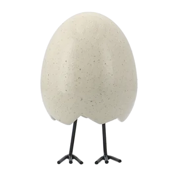 Happy Easter decoração de Páscoa - Baunilha - DBKD