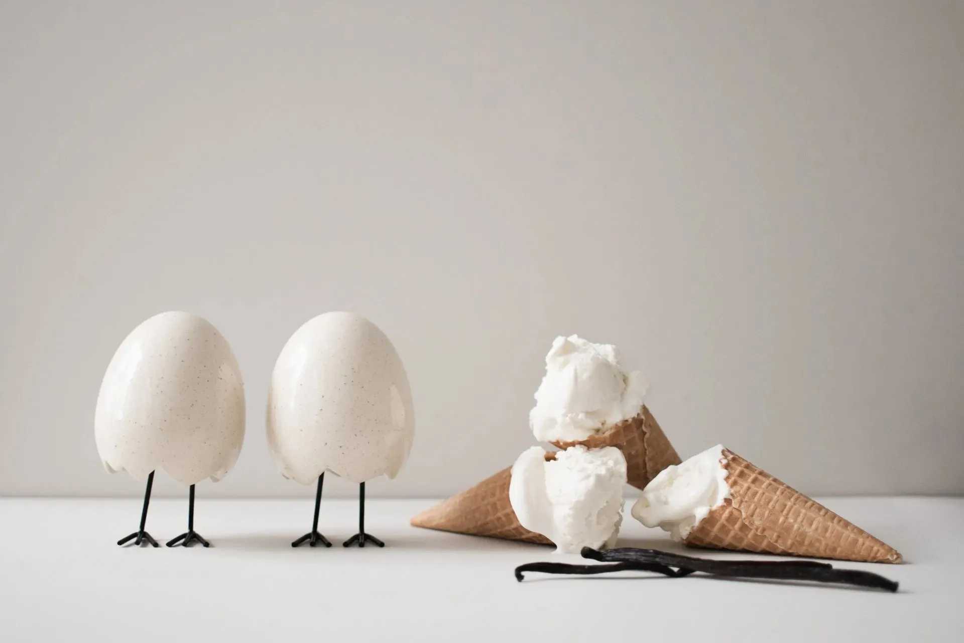 Happy Easter decoração de Páscoa, Baunilha DBKD