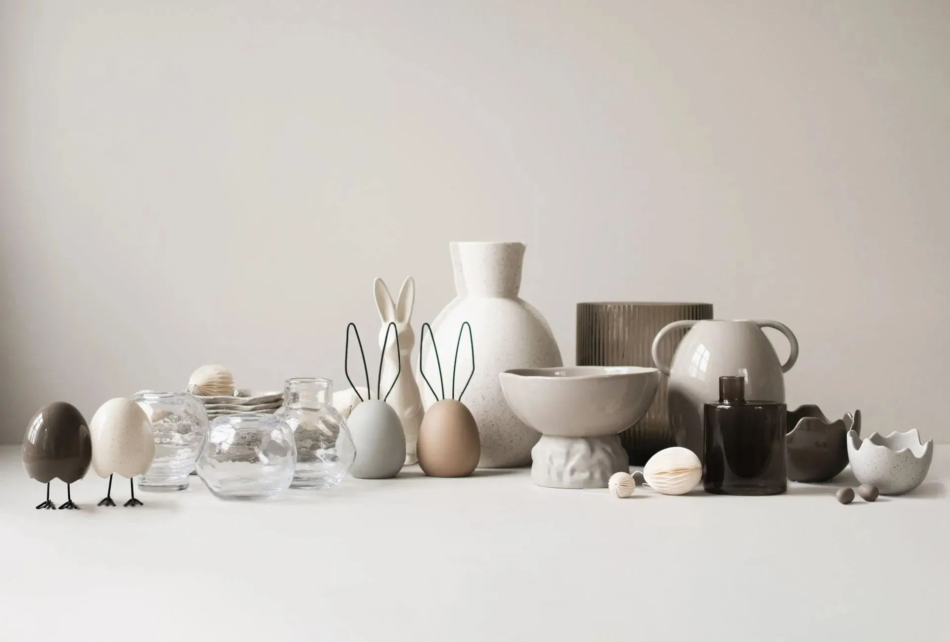 Happy Easter decoração de Páscoa, Baunilha DBKD