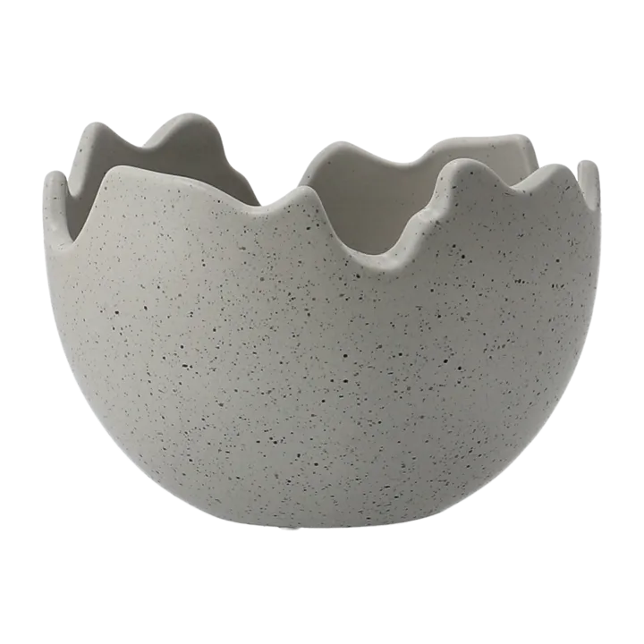 Happy Easter tigela casca de ovo large - Mole dot - DBKD