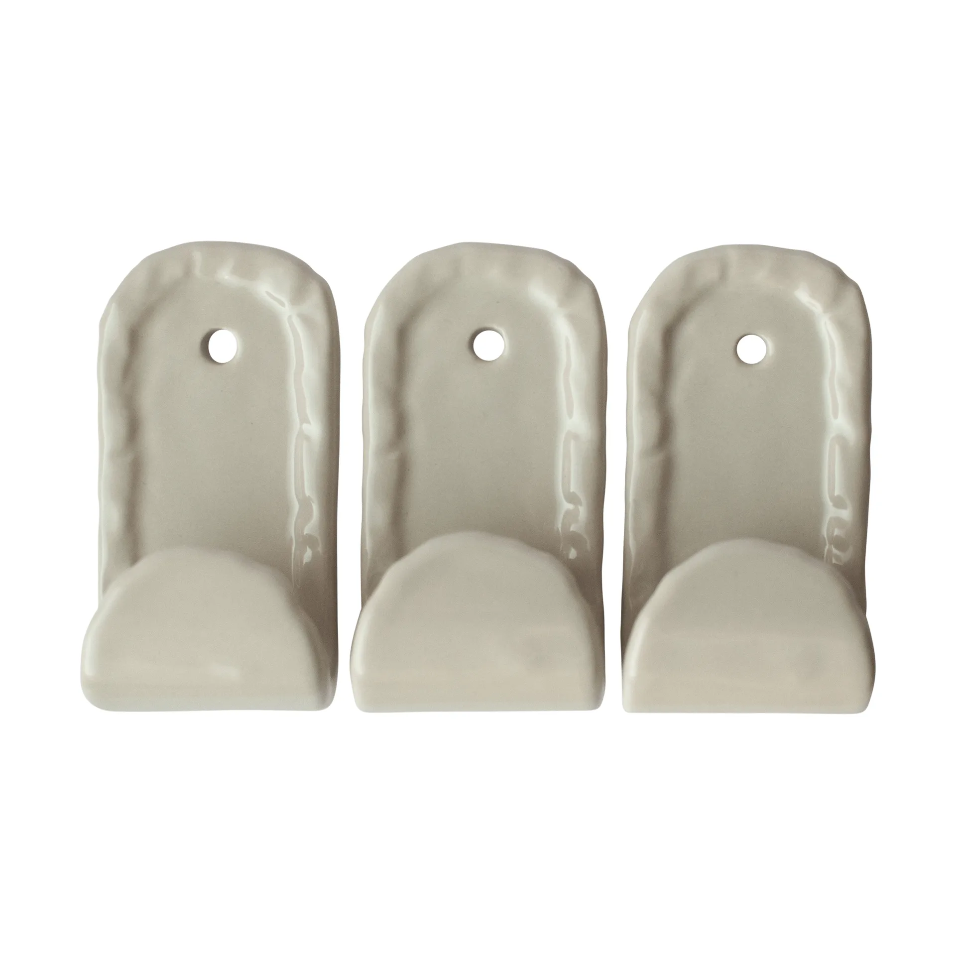 Hook ganchos 3-pack, Beige DBKD