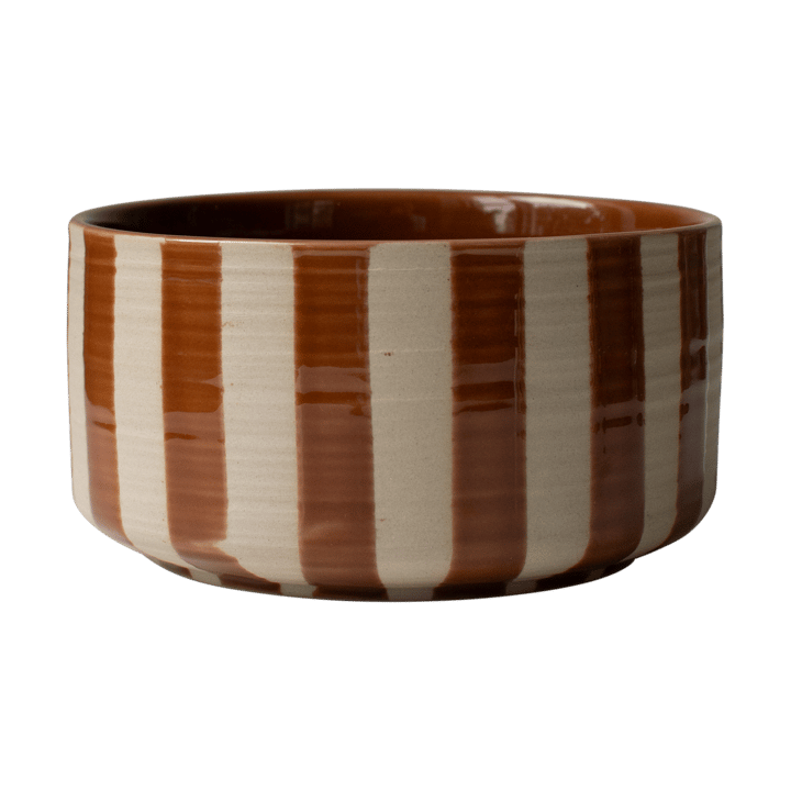Line taça decorativa Ø16 cm - Torrão riscado - DBKD