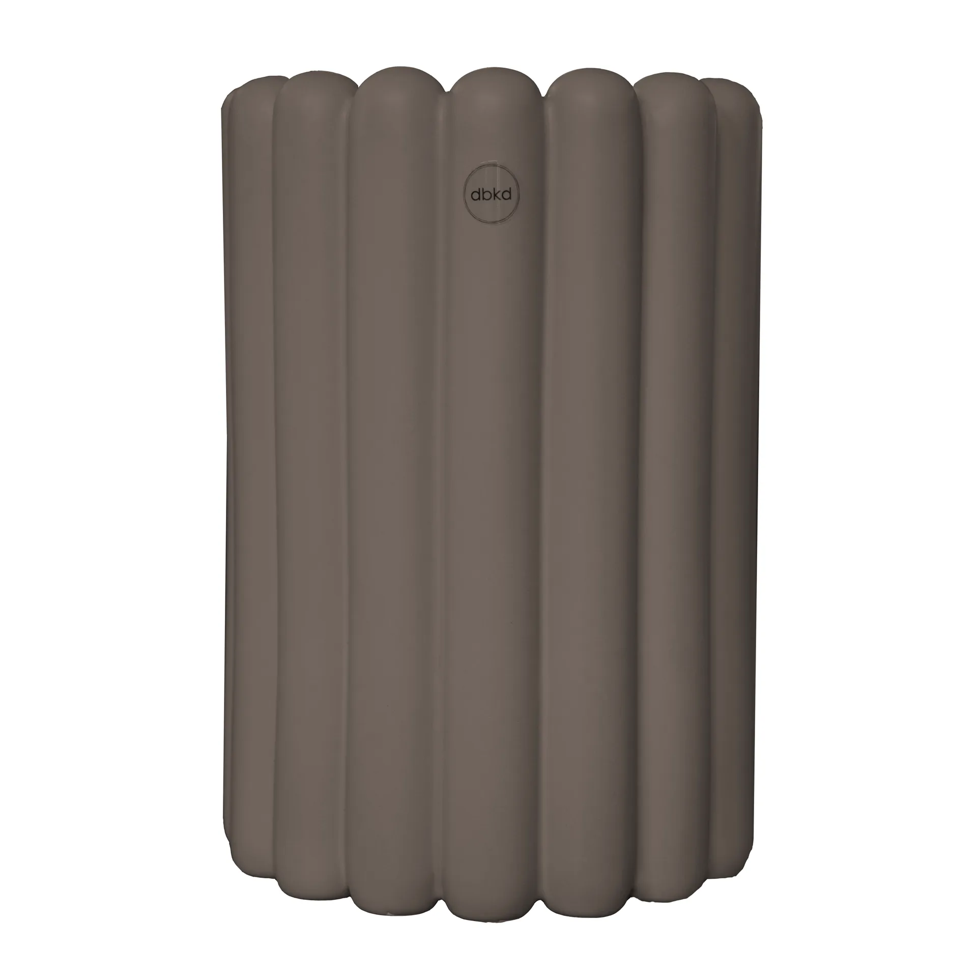 Mist vaso de flores grande Ø19x27 cm, Dust DBKD